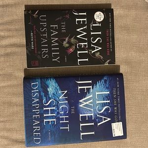 COPY - Lisa Jewell books, the family upstairs and the night she disappeared